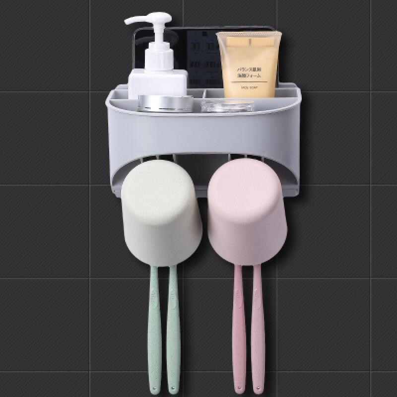 創新收納，優雅生活 免打孔壁掛式置物架引領衛浴新時尚